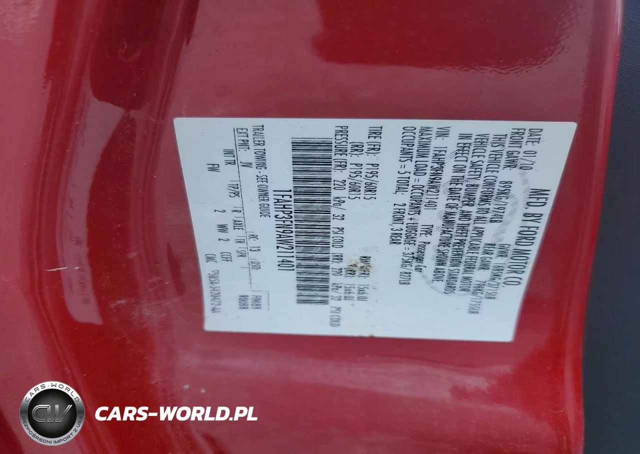 2010 Ford Focus Se VIN:1FAHP3FN9AW211401 - 12