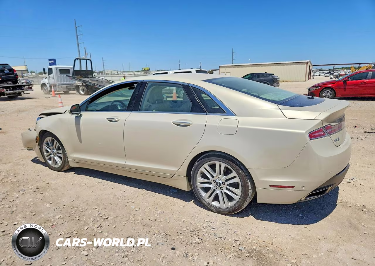 2014 Lincoln Mkz VIN:3LN6L2G92ER800707 - 2