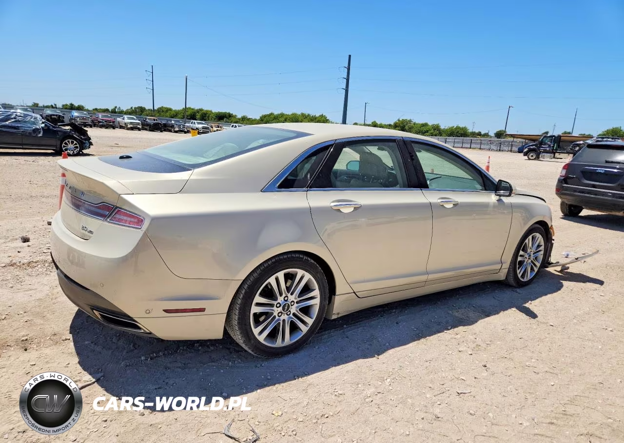 2014 Lincoln Mkz VIN:3LN6L2G92ER800707 - 3