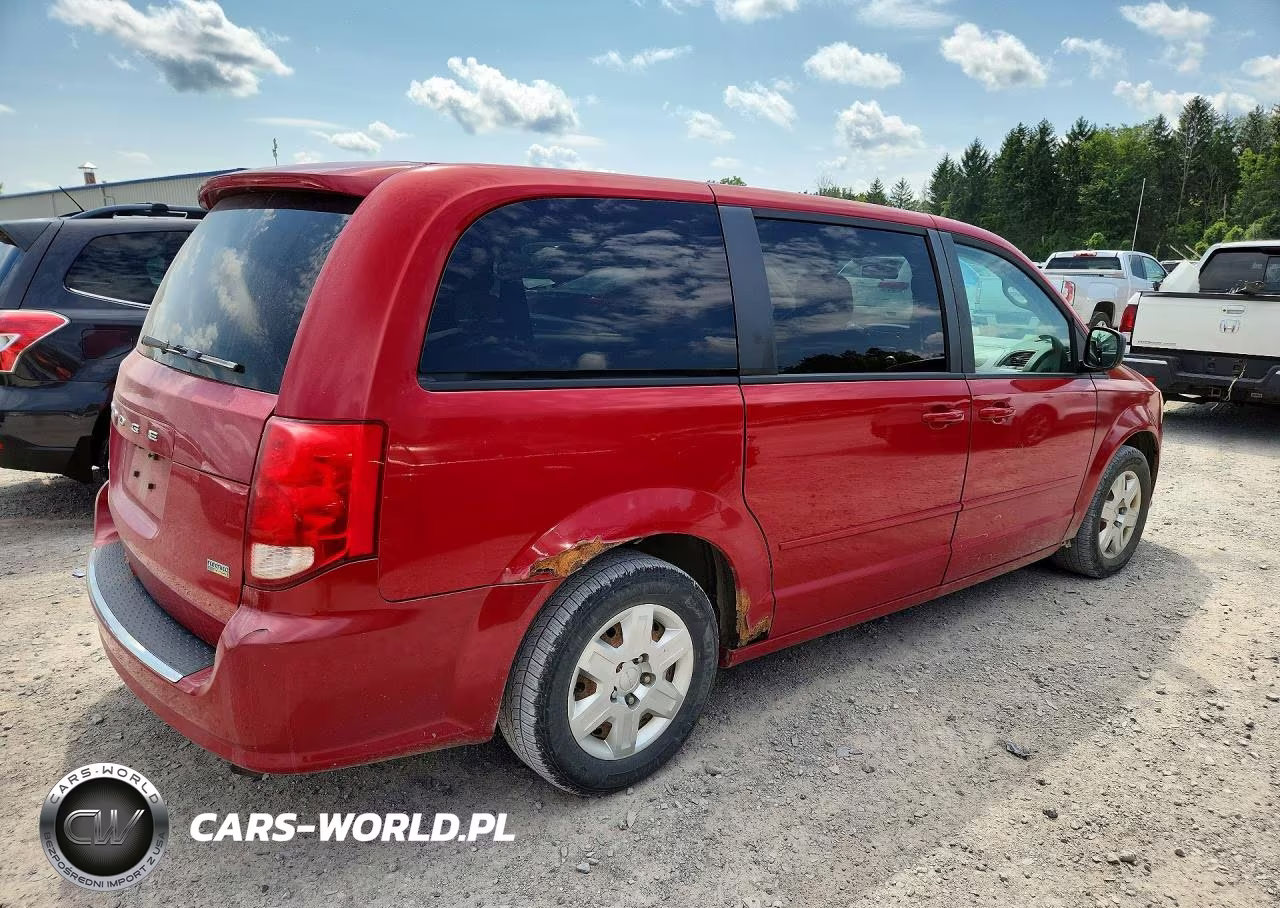 2012 Dodge Grand Caravan Se VIN:2C4RDGBG4CR407960 - 3