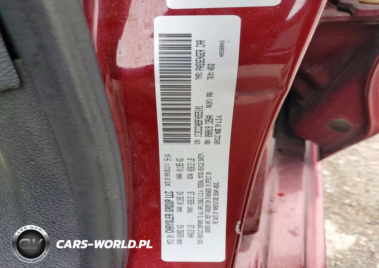2015 Chrysler 200 Limited VIN:1C3CCCAB9FN555101 - 12