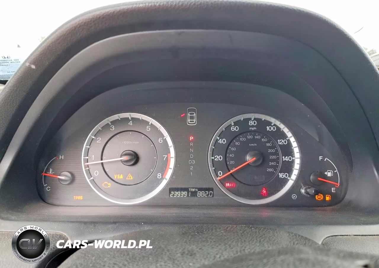 2010 Honda Accord 4D Exl VIN:1HGCP3F81AA005387 - 9