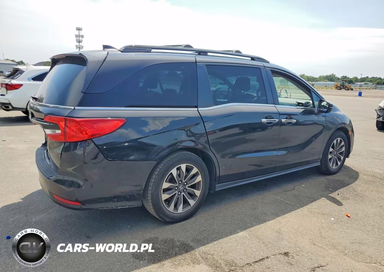 2022 Honda Odyssey Exl VIN:5FNRL6H79NB032425 - 3