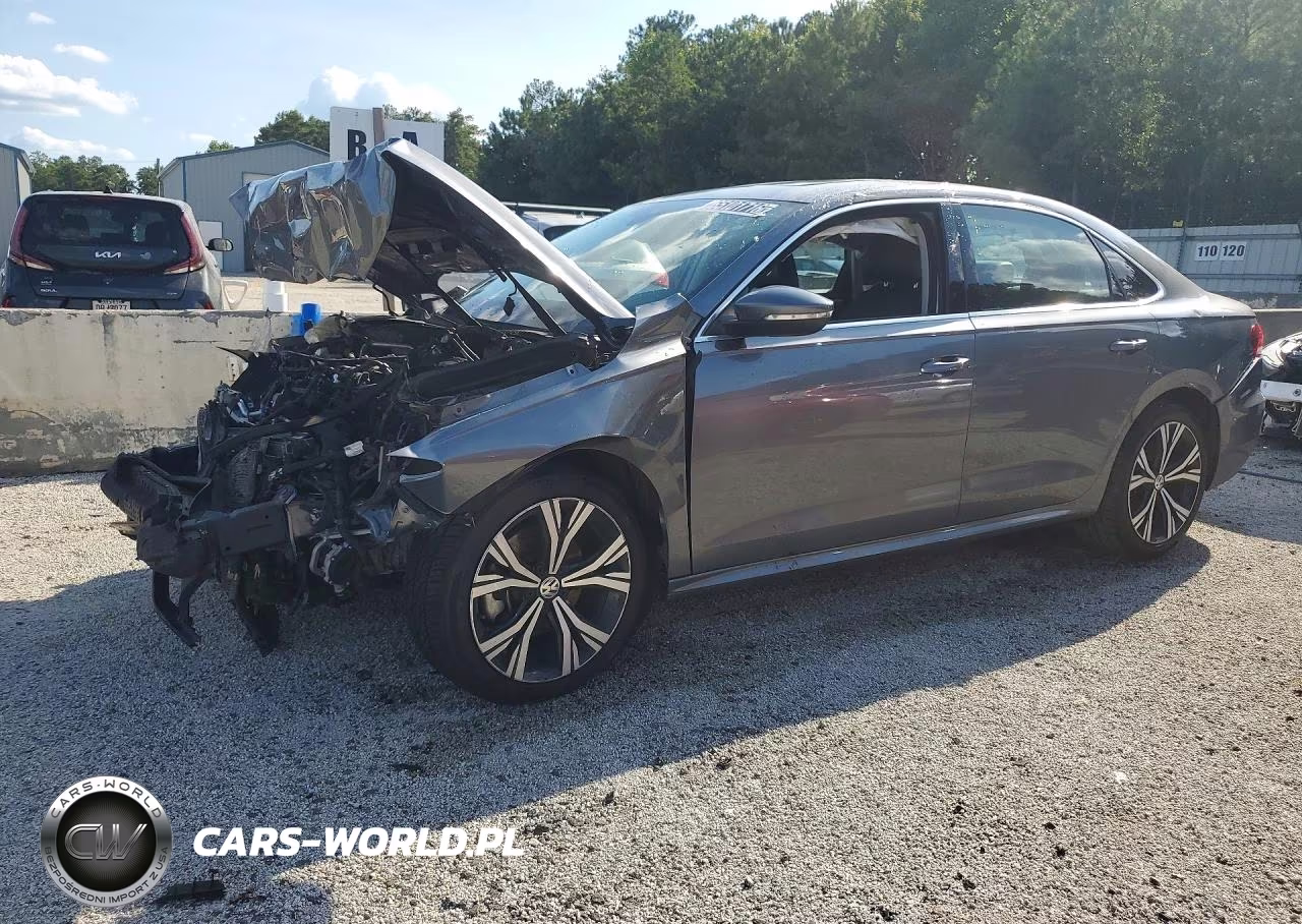 2021 Volkswagen Passat Se VIN:1VWSA7A30MC001965 - 1