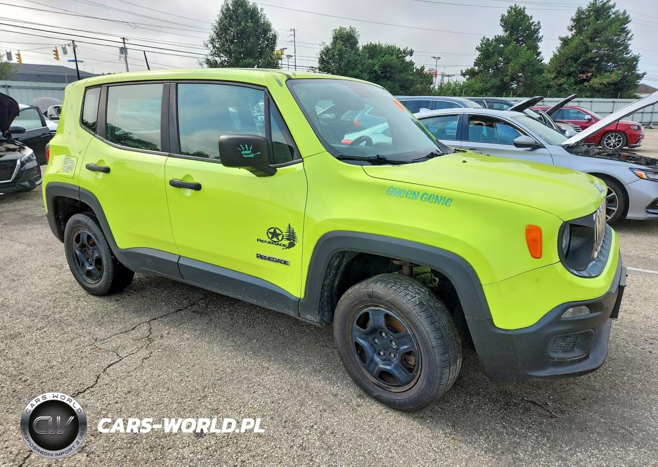 2017 Jeep Renegade Sport VIN:ZACCJBAB9HPG35178 - 4