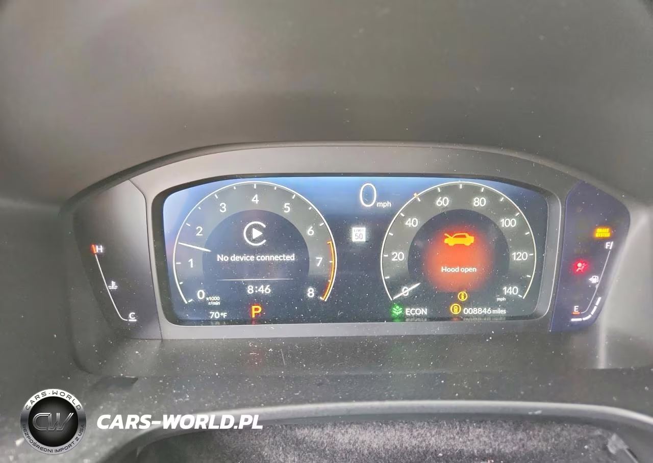 2026 Honda Cr-V Exl VIN:2HKRS4H71TH455389 - 9