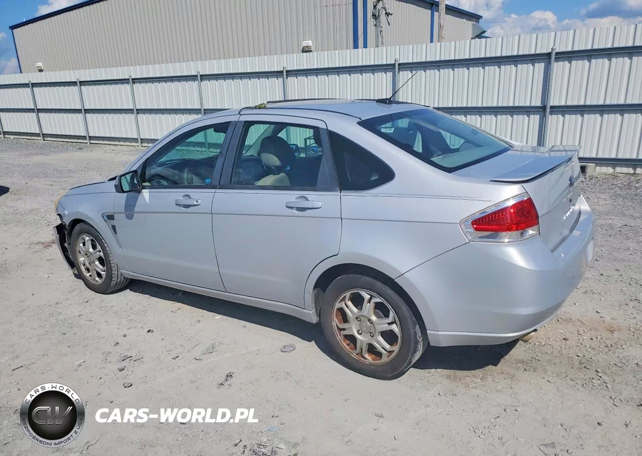 2008 Ford Focus Se VIN:1FAHP35N98W171610 - 2