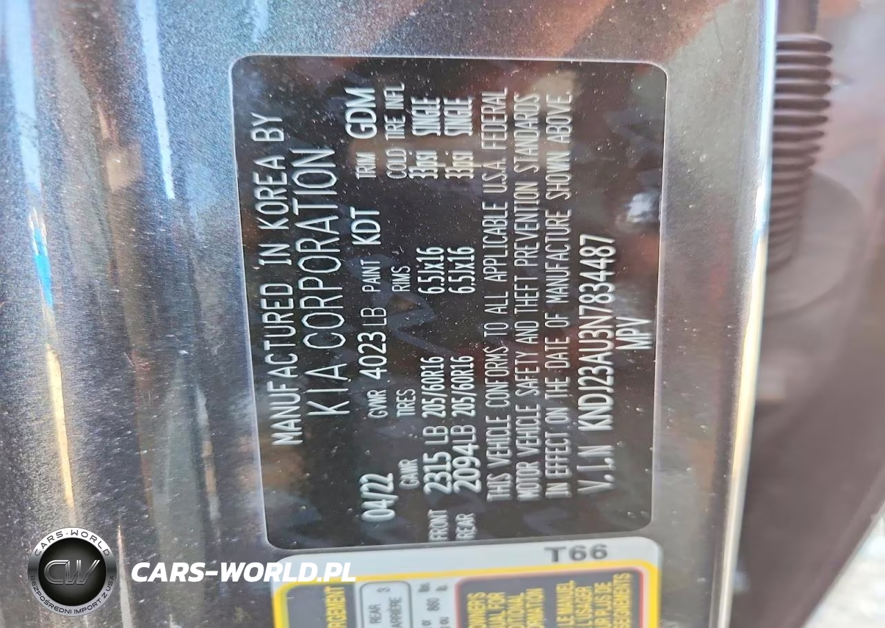 2022 Kia Soul Lx VIN:KNDJ23AU3N7834487 - 14