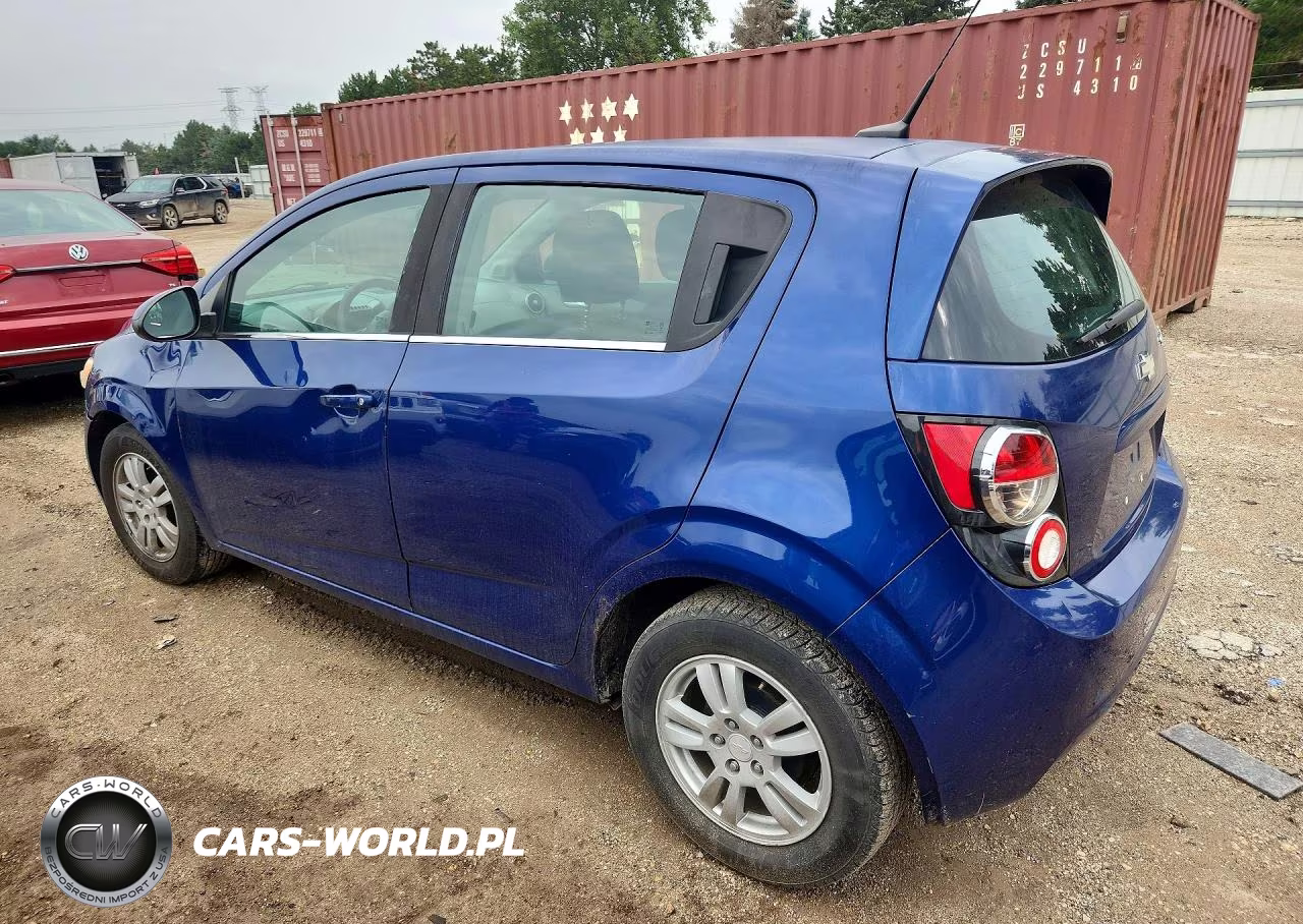 2014 Chevrolet Sonic Lt VIN:1G1JC6SH0E4166884 - 2