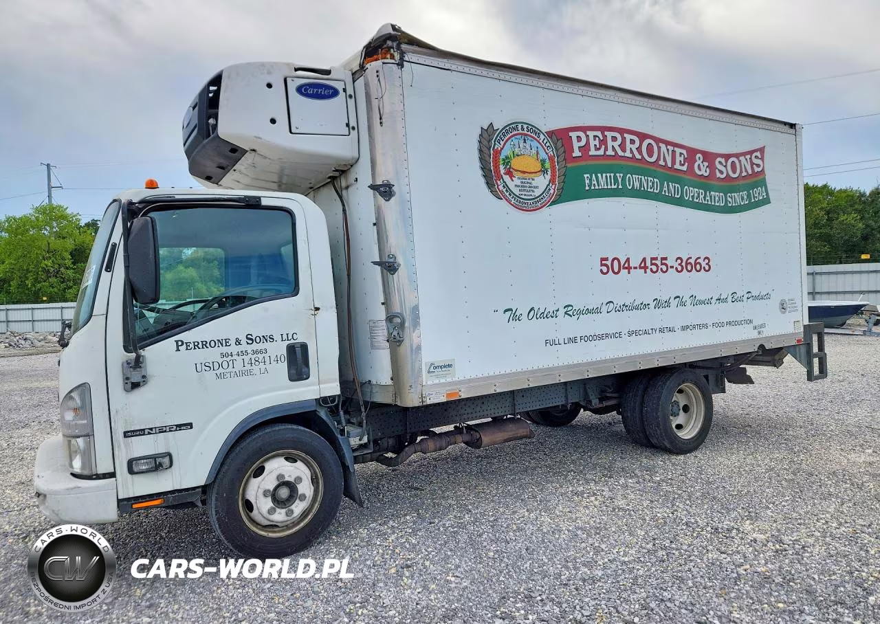 2018 Isuzu Npr-Hd Refrigerated Box Truck VIN:54DC4W1B5JS807331 - 1
