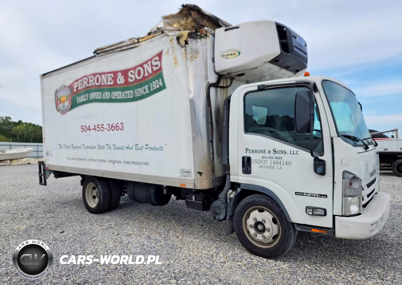 2018 Isuzu Npr-Hd Refrigerated Box Truck VIN:54DC4W1B5JS807331 - 4