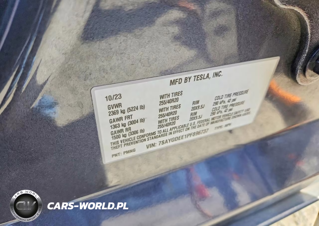 2023 Tesla Model Y VIN:7SAYGDEE1PF896737 - 13