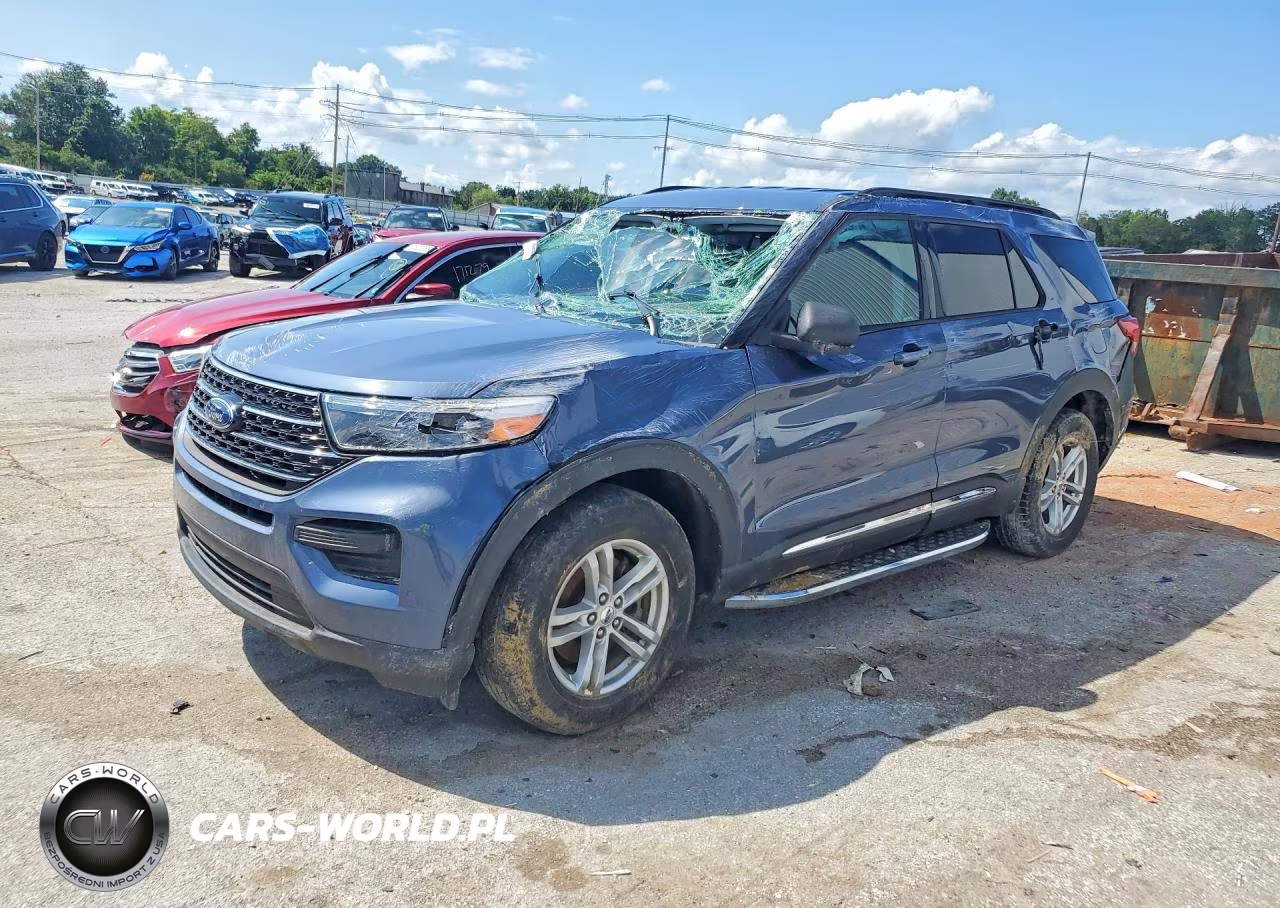 2021 Ford Explorer Xlt VIN:1FMSK8DH0MGB42083 - 1