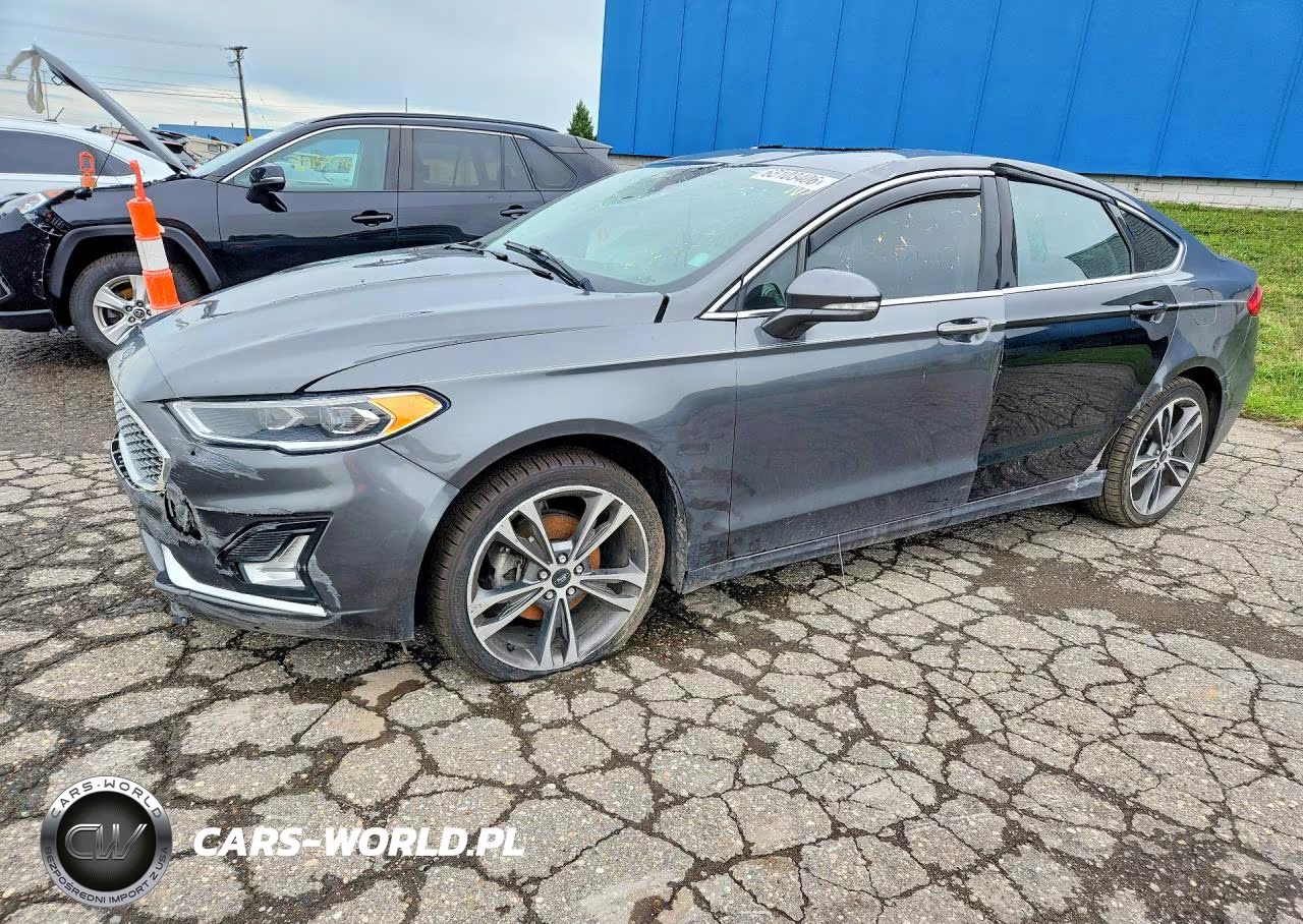 2020 Ford Fusion Titanium VIN:3FA6P0D97LR136831 - 1