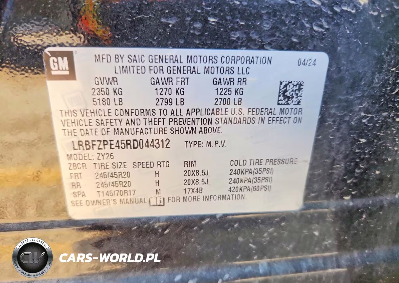2024 Buick Envision Essence VIN:LRBFZPE45RD044312 - 12