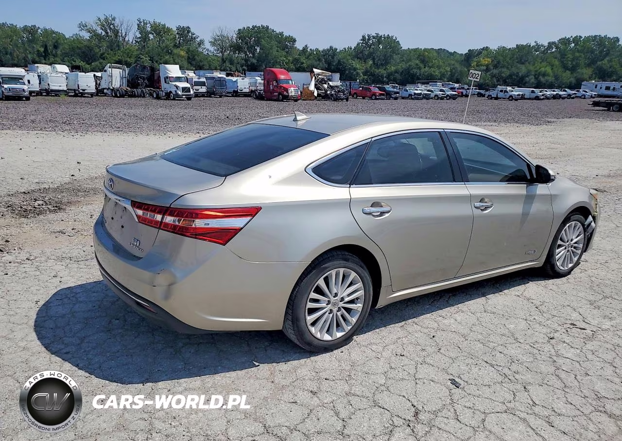 2013 Toyota Avalon Hybrid Limited VIN:4T1BD1EB1DU015338 - 3