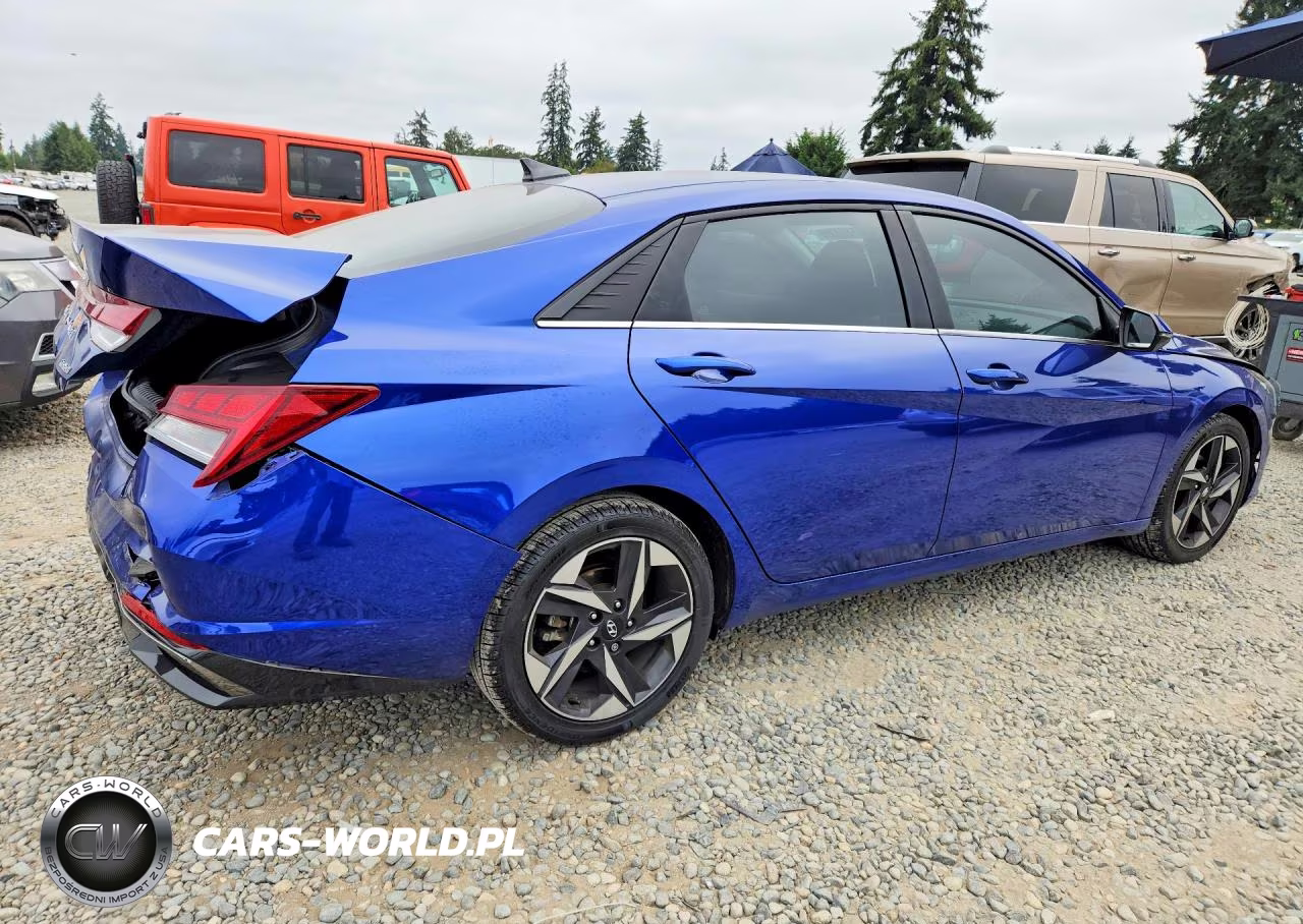 2021 Hyundai Elantra Limited VIN:5NPLP4AG9MH019179 - 3