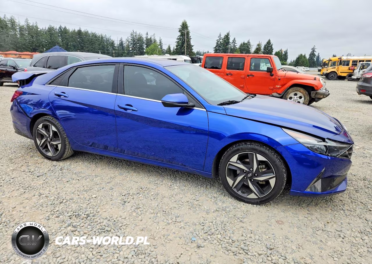 2021 Hyundai Elantra Limited VIN:5NPLP4AG9MH019179 - 4
