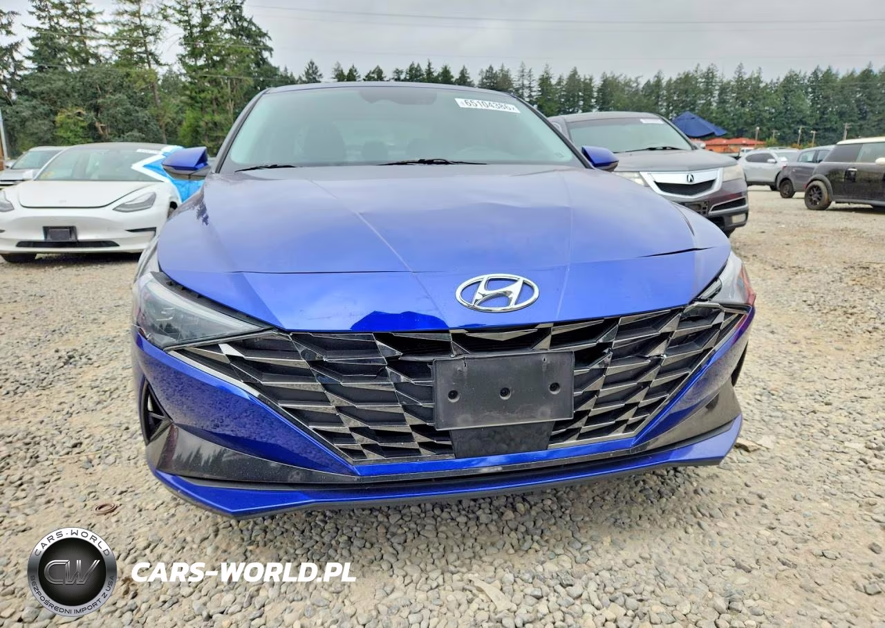 2021 Hyundai Elantra Limited VIN:5NPLP4AG9MH019179 - 5