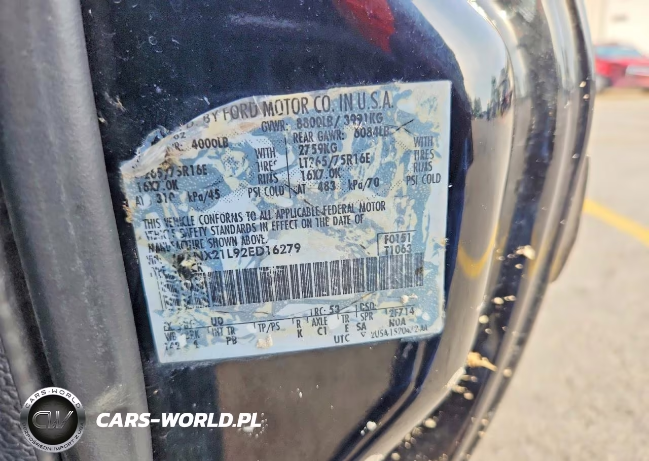 2002 Ford F250 Super Duty VIN:1FTNX21L92ED16279 - 12