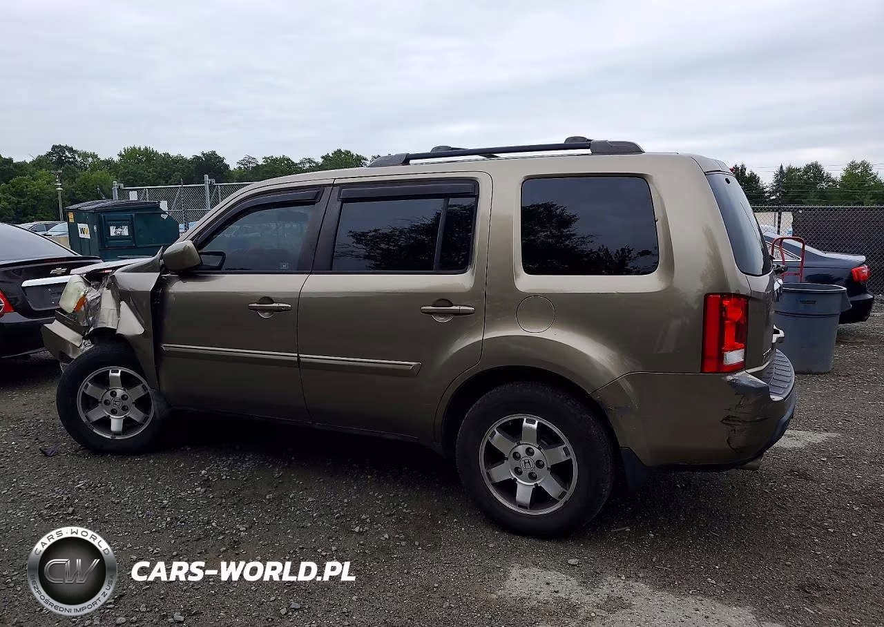 2010 Honda Pilot Ex VIN:5FNYF3H42AB020599 - 2