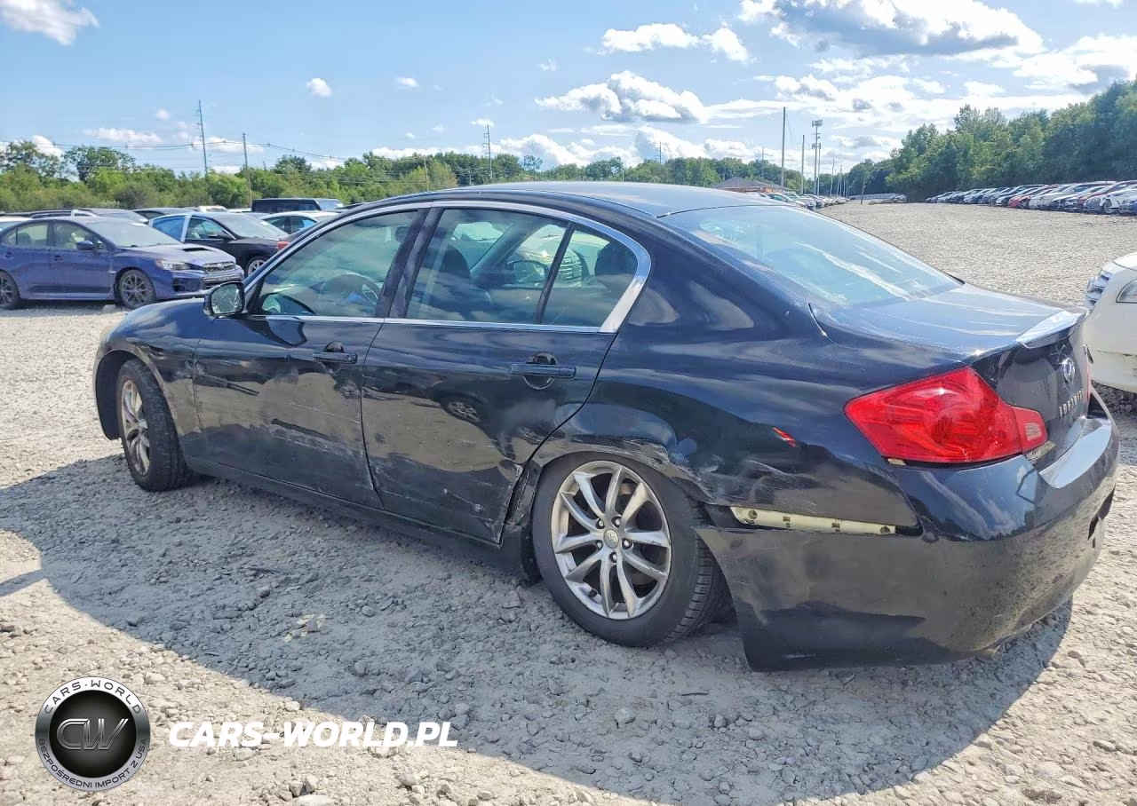 2007 Infiniti G35 X VIN:JNKBV61F97M815251 - 2