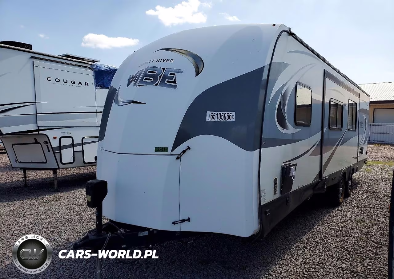 2017 Forest River Vibe Camper VIN:4X4TVBD24H9113487 - 2