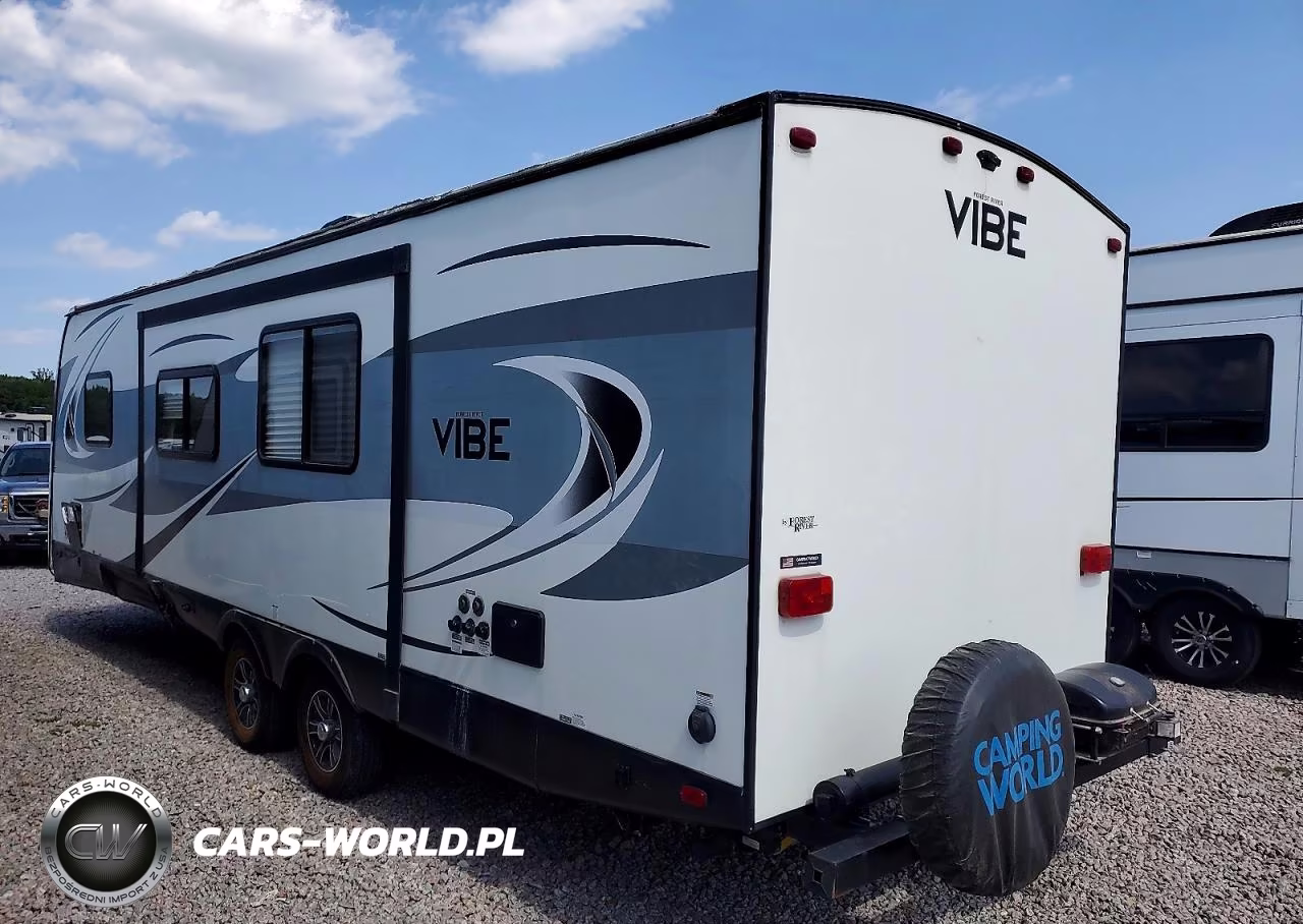 2017 Forest River Vibe Camper VIN:4X4TVBD24H9113487 - 3