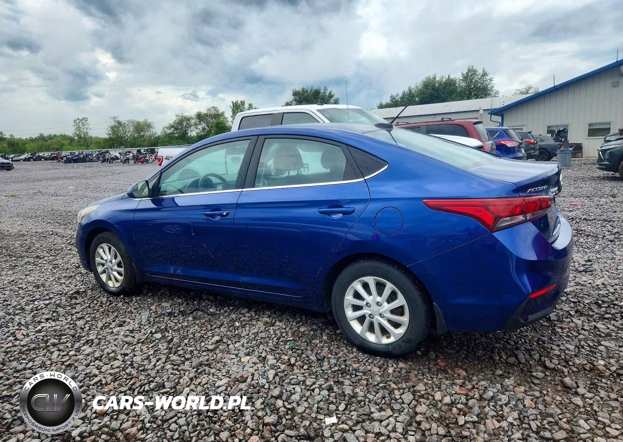 2021 Hyundai Accent Sel VIN:3KPC24A65ME153004 - 2