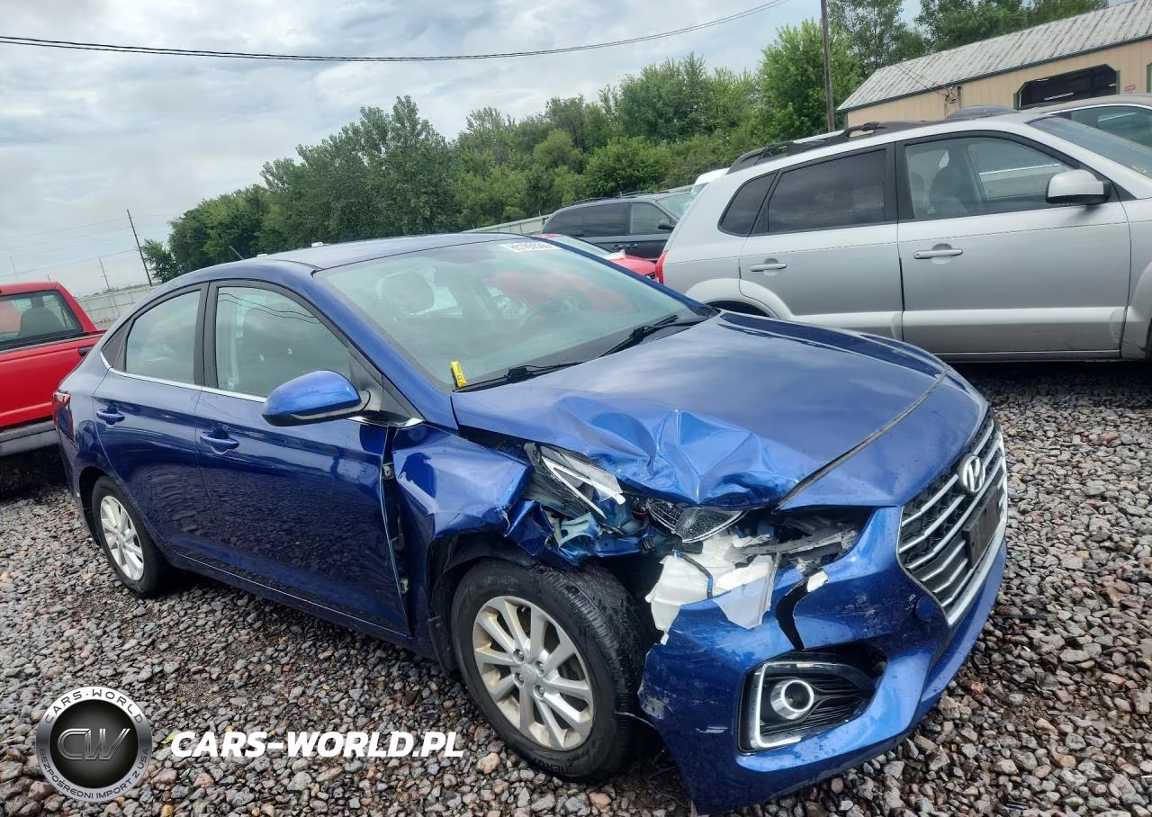 2021 Hyundai Accent Sel VIN:3KPC24A65ME153004 - 4