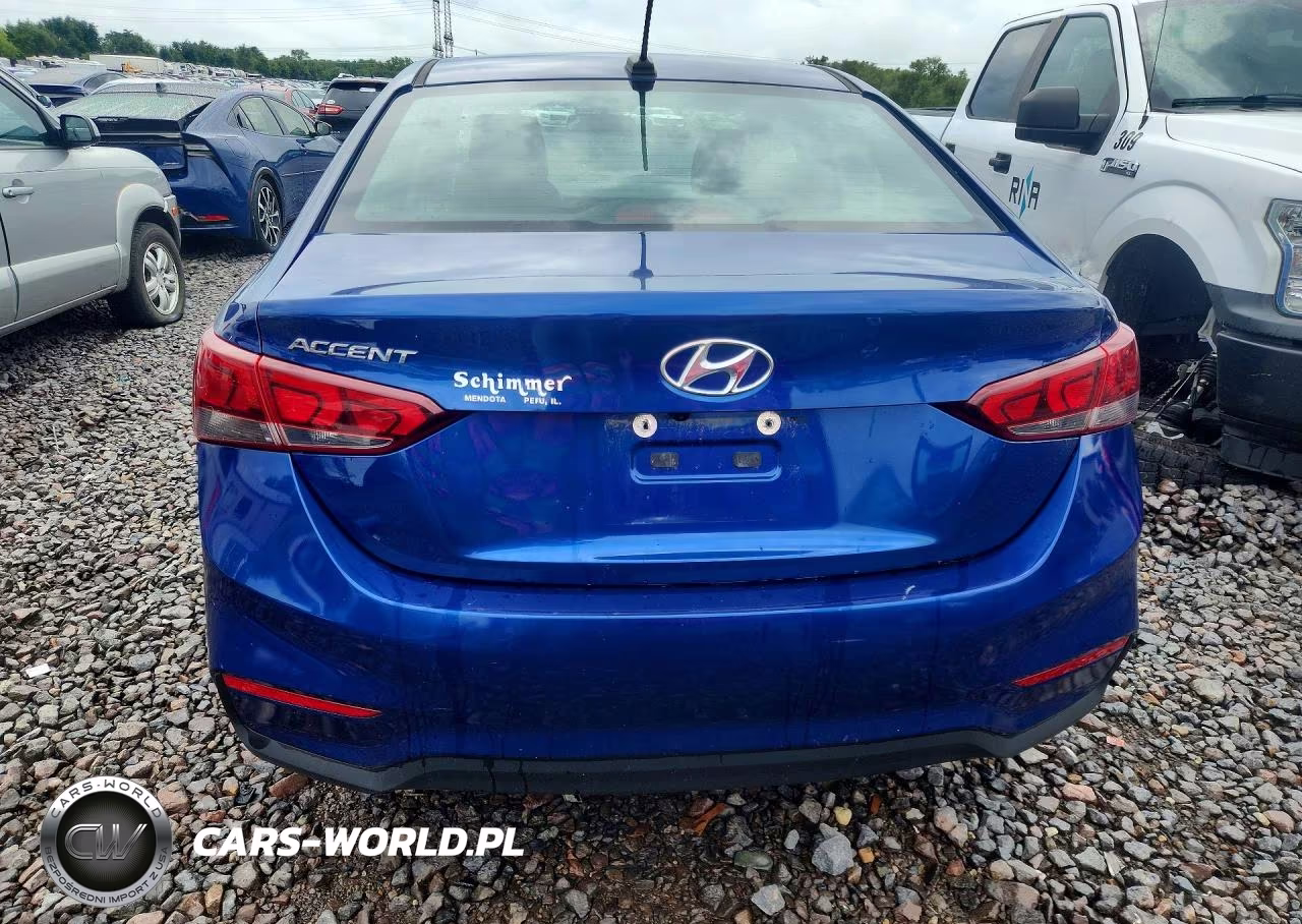 2021 Hyundai Accent Sel VIN:3KPC24A65ME153004 - 6