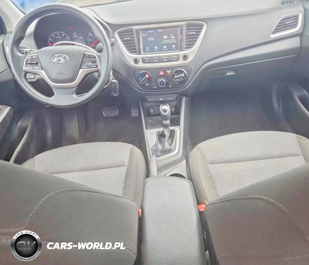 2021 Hyundai Accent Sel VIN:3KPC24A65ME153004 - 8