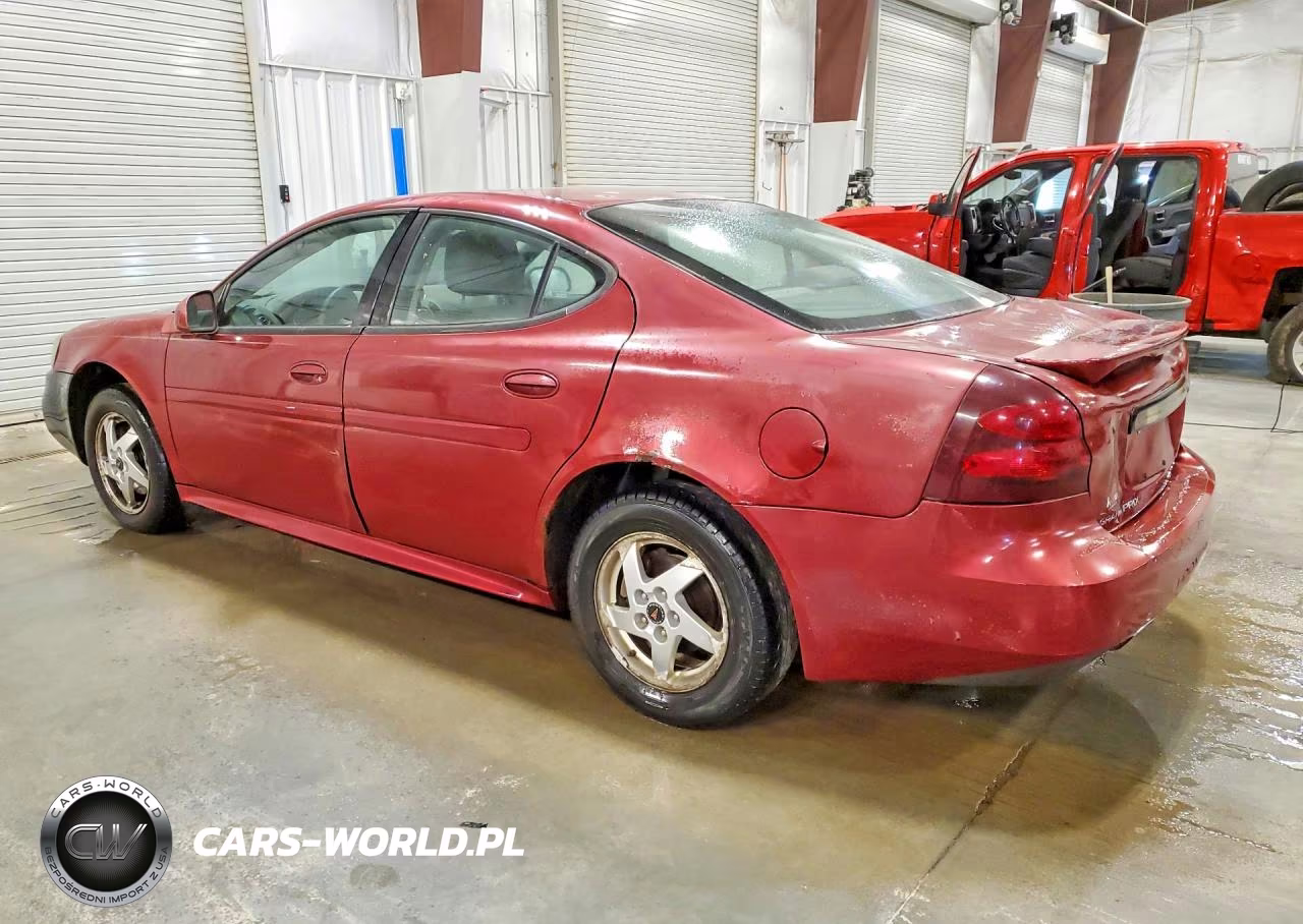 2004 Pontiac Grand Prix Gt VIN:2G2WP522141359938 - 2
