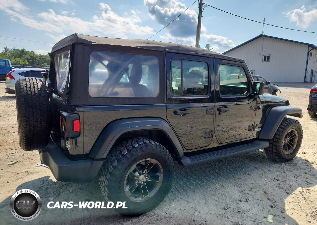 2018 Jeep Wrangler Unlimited Sport VIN:1C4HJXDG3JW152997 - 3
