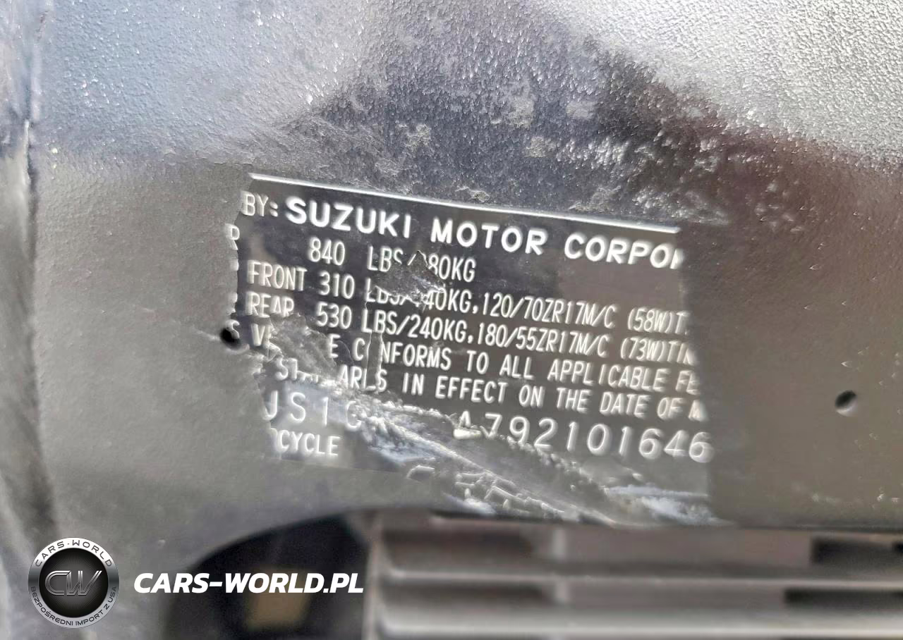 2009 Suzuki Gsx-R750 VIN:JS1GR7LA792101646 - 9