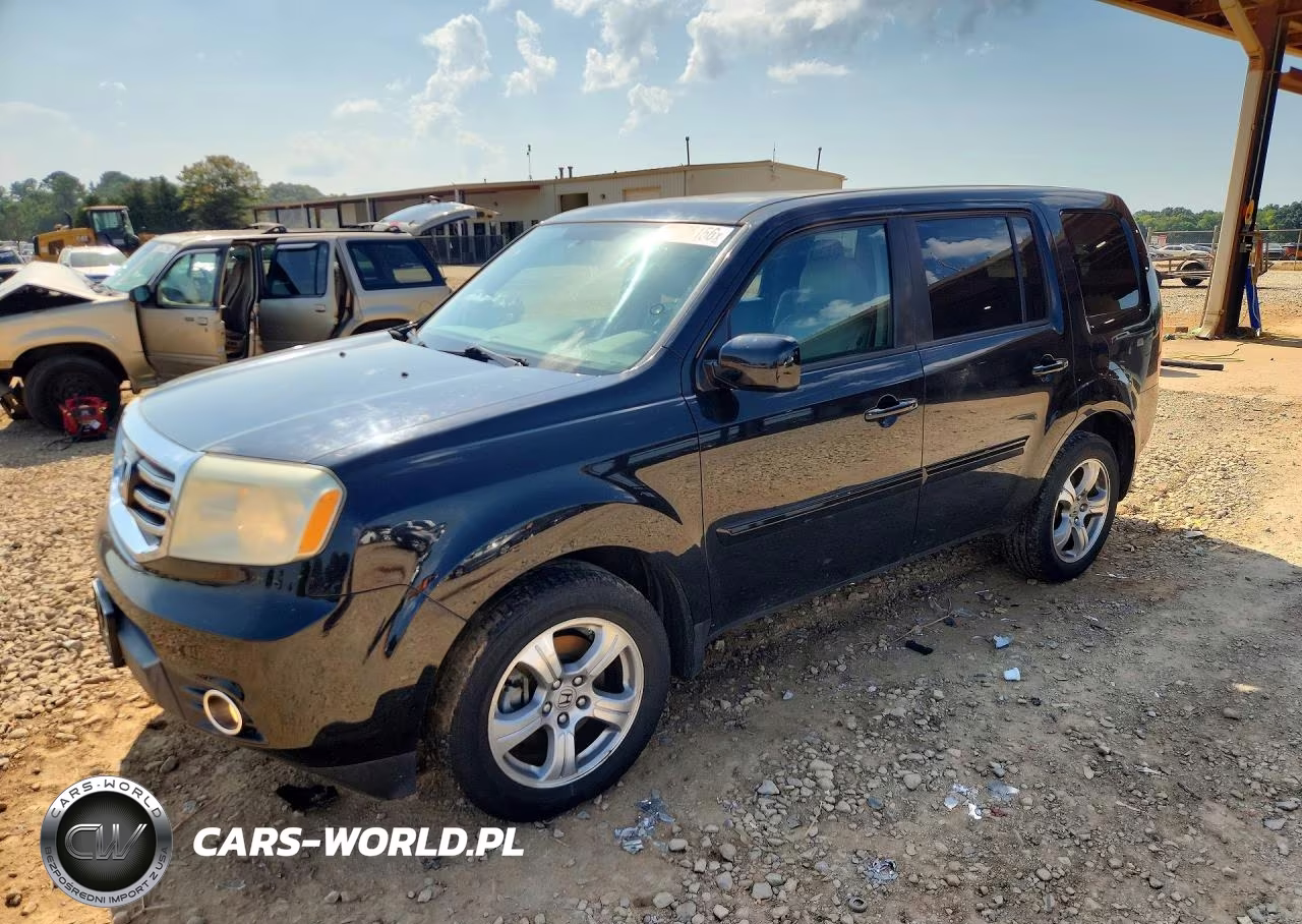 2013 Honda Pilot Exl VIN:5FNYF3H51DB042476 - 1