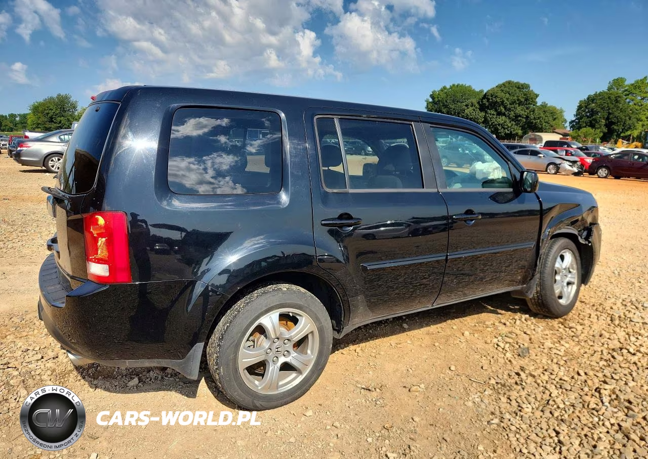 2013 Honda Pilot Exl VIN:5FNYF3H51DB042476 - 3