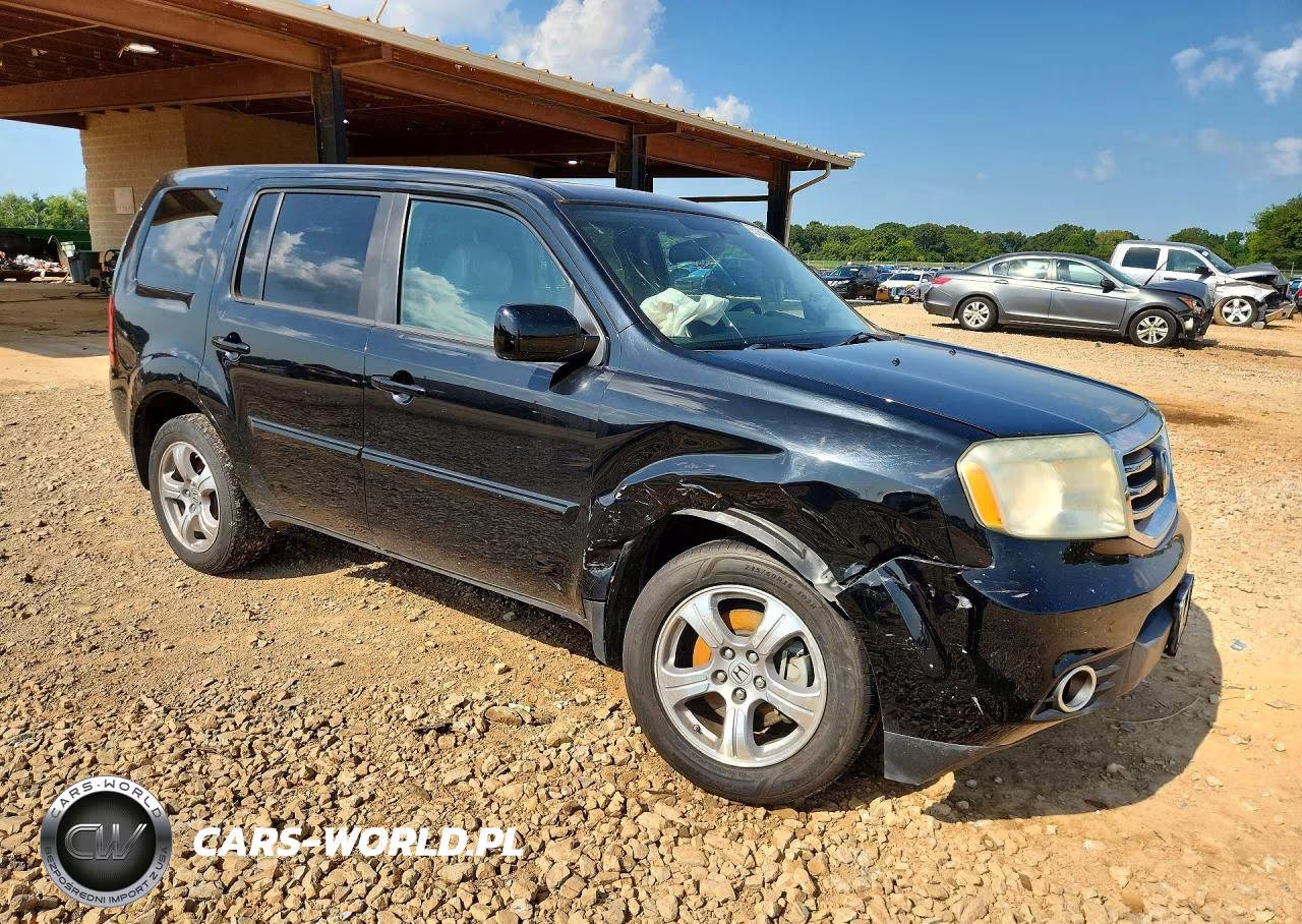 2013 Honda Pilot Exl VIN:5FNYF3H51DB042476 - 4