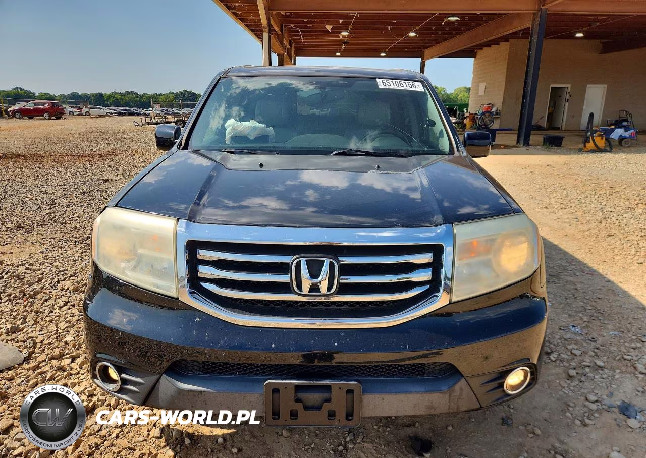 2013 Honda Pilot Exl VIN:5FNYF3H51DB042476 - 5