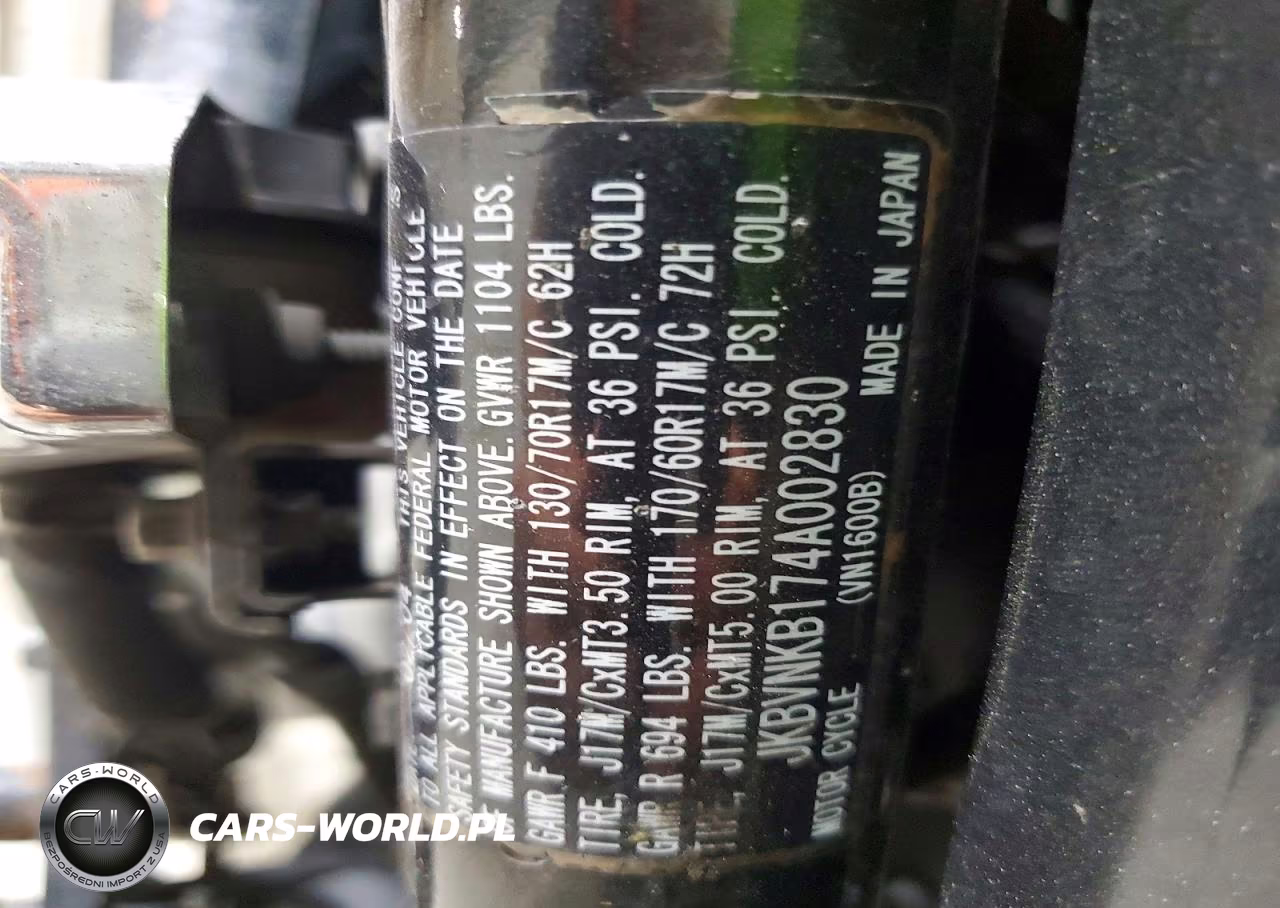 2004 Kawasaki 1600 Meanstreak VIN:JKBVNKB174A002830 - 9