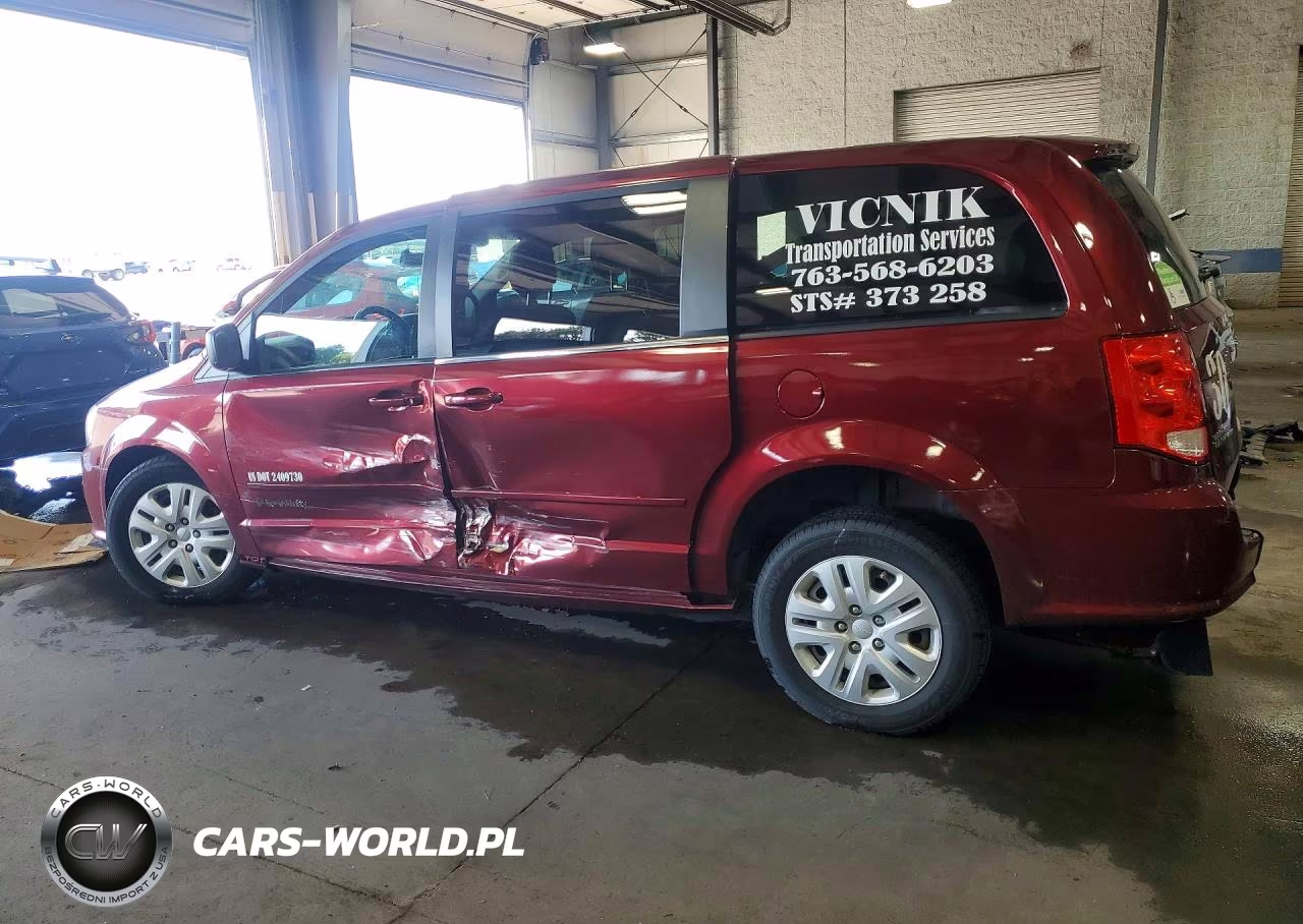 2017 Dodge Grand Caravan Se VIN:2C4RDGBG2HR568427 - 2