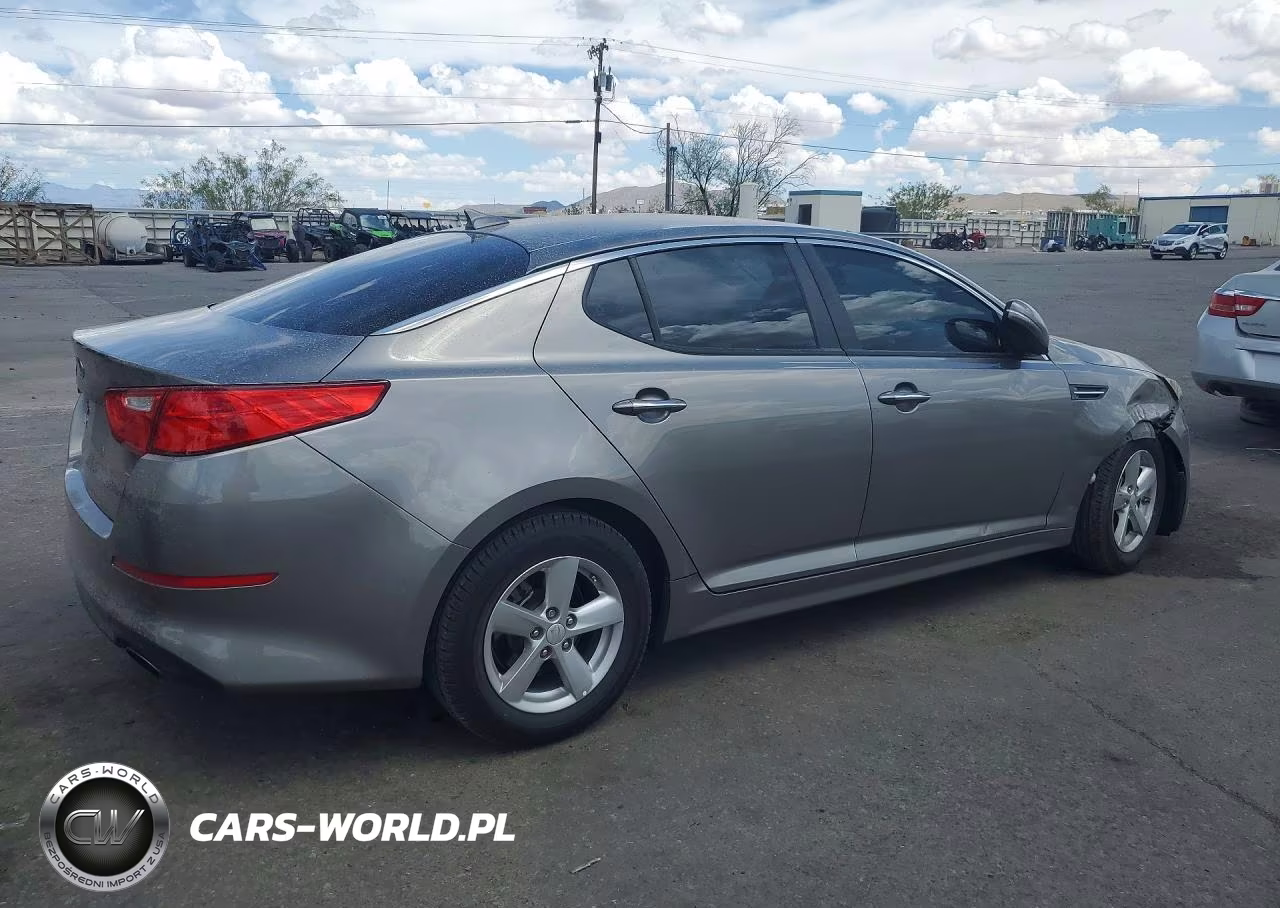 2015 Kia Optima Lx VIN:5XXGM4A70FG503699 - 3