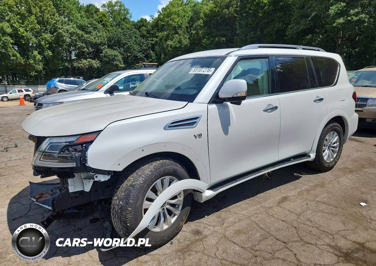 2021 Nissan Armada Sv VIN:JN8AY2AC8M9145200 - 1