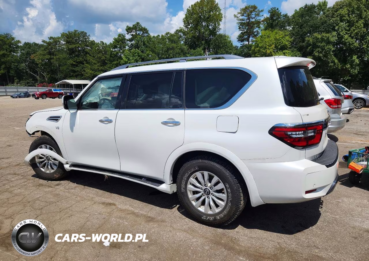 2021 Nissan Armada Sv VIN:JN8AY2AC8M9145200 - 2