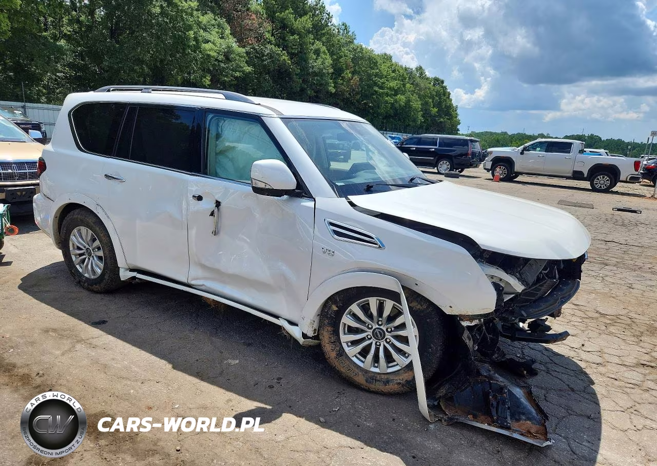 2021 Nissan Armada Sv VIN:JN8AY2AC8M9145200 - 4