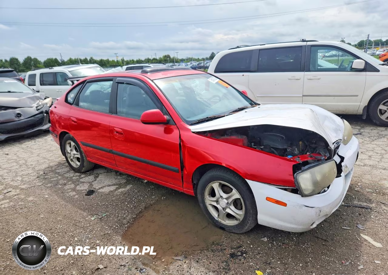 2005 Hyundai Elantra Gl VIN:KMHDN56D15U156747 - 4