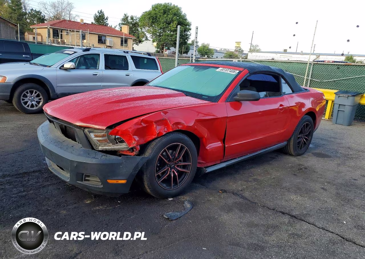 2010 Ford Mustang VIN:1ZVBP8EN7A5177220 - 1