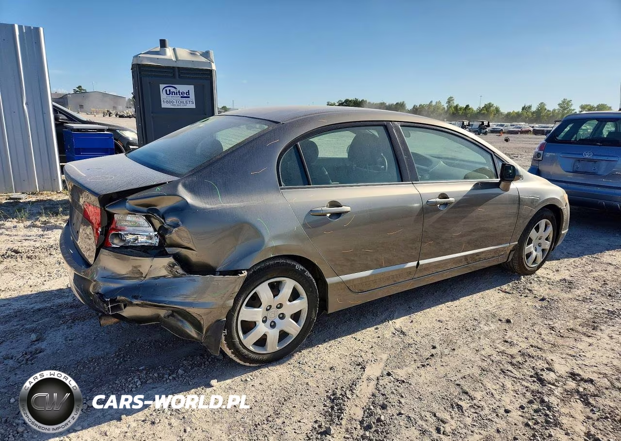 2008 Honda Civic Lx VIN:2HGFA16588H341428 - 3