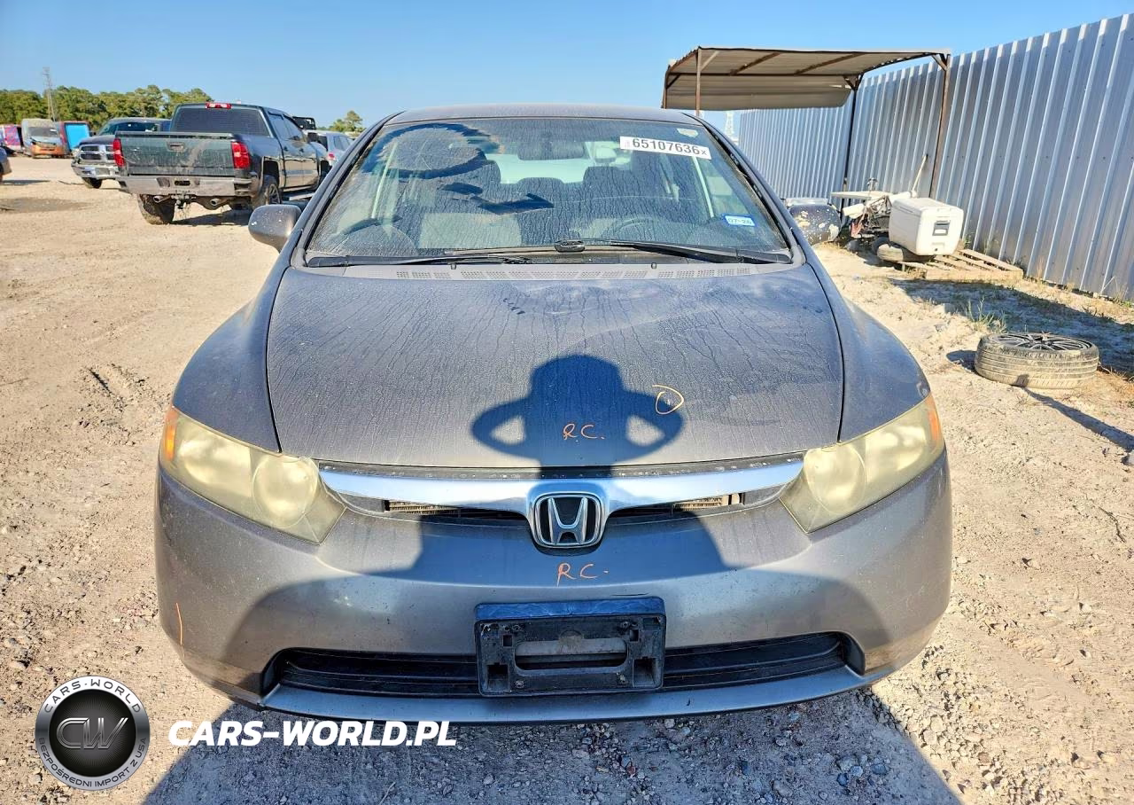 2008 Honda Civic Lx VIN:2HGFA16588H341428 - 5