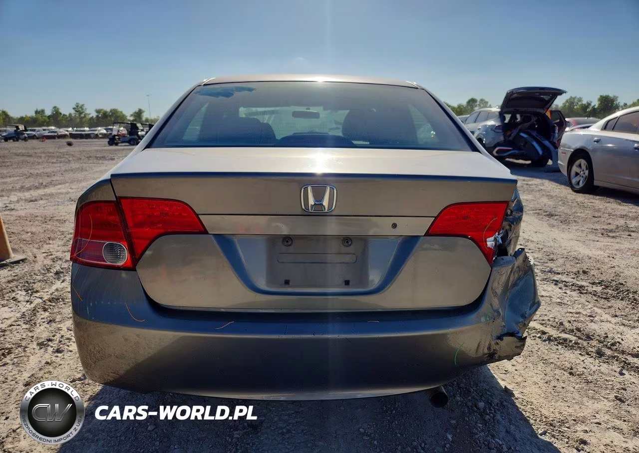 2008 Honda Civic Lx VIN:2HGFA16588H341428 - 6